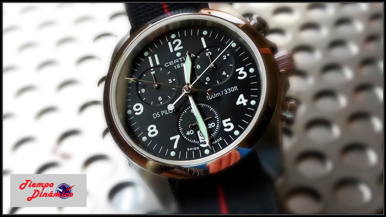 Certina ds pilot chronograph best sale